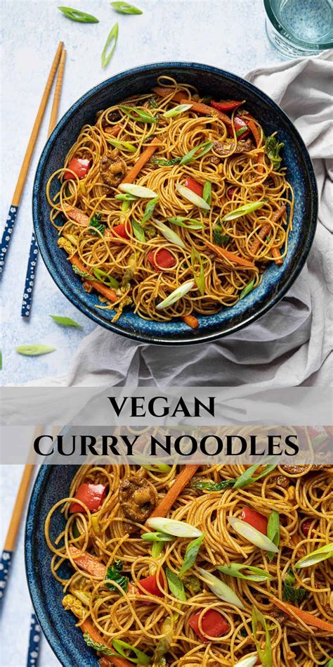 Curry Noodles Vegan Domestic Gothess