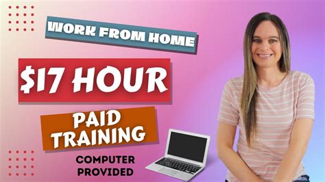 Work From Home Paid Training Equipment Provided No Experience