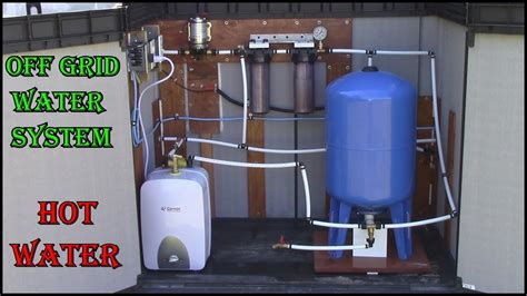 How To Pump Water For Your Off Grid Cabin Youtube