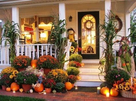 House Beautifully Decorated For Fall Pictures Photos And Images For
