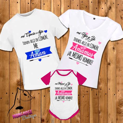 Camisas Personalizadas Mama E Hija Camisetas Personalizadas Tú Personalizas