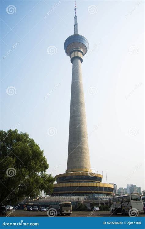 China Asia Beijing China Central Television Tower Editorial Image