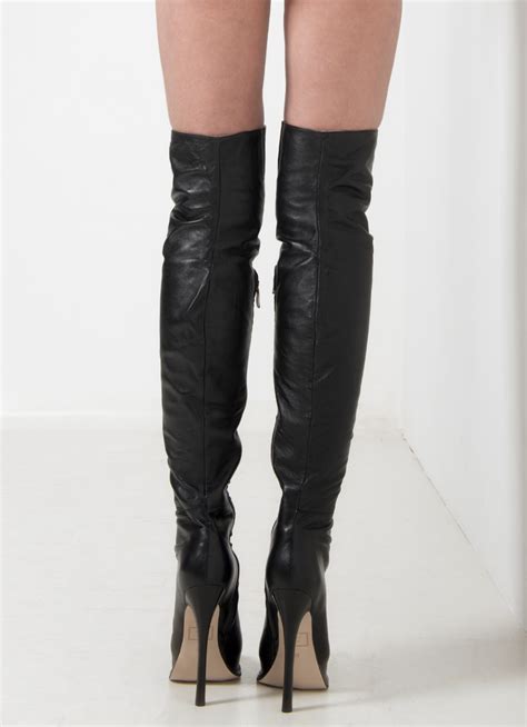 Arollo Thigh High Boots Online Store Blog Archiv Leather High Heeled Thigh High Boots Otk