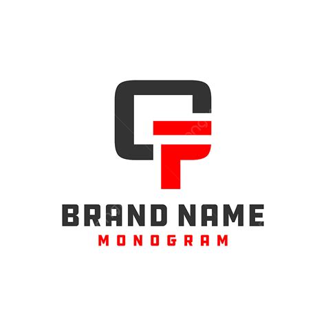 Cf Logo Vector Design Images Monogram Logo Design Letter Cf Logo F