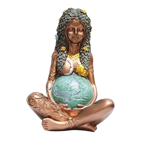 Buy Gc Mother Earth Statue Earth Mother Figurine Garden Ornament Online At Low Prices In India