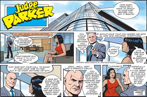 Judge Parker Comic Stripcompany Landing