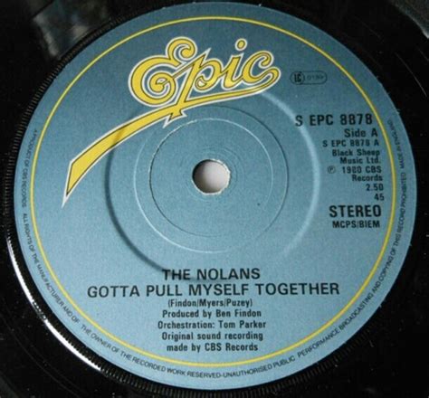 （ノーランズ博物館）EP- Gotta Pull Myself Together（UK盤） ( 洋楽 ) - The Nolans