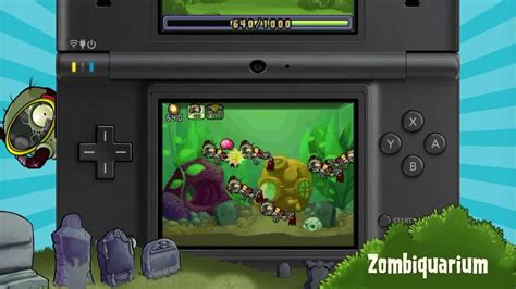 Plants Vs Zombies Dsiware Game Trailer Youtube