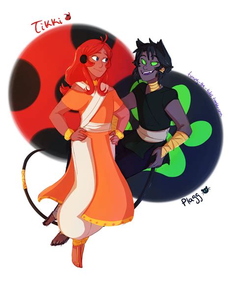 Tikki And Plagg By Turningtides On Deviantart In 2022 Miraculous