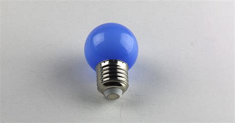 Colored Bulb Blue G45 C 1w E27 Decorative Bulb Manufacturer And