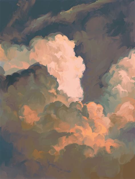 Lobelia Saclia Original Highres Blue Sky Cloud Dawn Landscape No Humans Outdoors Sky