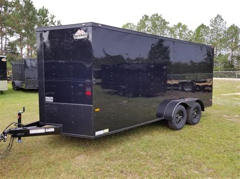 New 6x12 7x14 7x16 Blackout Package Enclosed Cargo Trailer