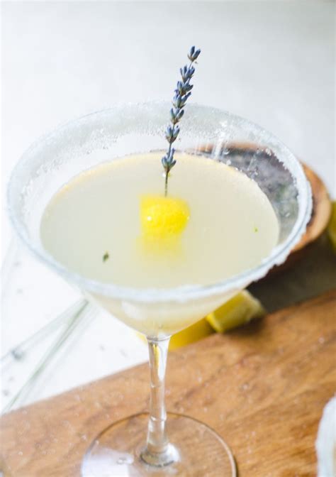 Perfect Dry Perfectly Dry Lavender Martini Food Above Gold