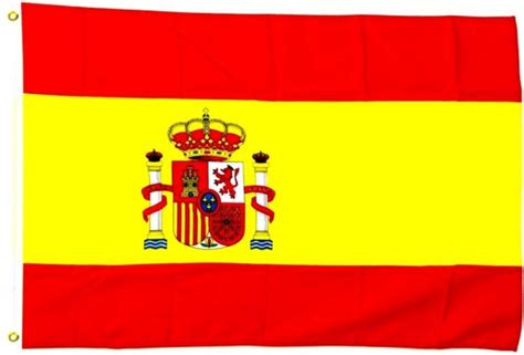 Ausmalbild flagge der vereinigten staaten von amerika. Spanien mit Wappen Fahne/Flagge - 60cm x 90cm | 60 x 90 cm ...