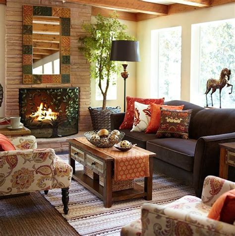 29 Cozy And Inviting Fall Living Room Décor Ideas Digsdigs Fall