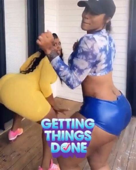 Two Curvy Slay Queens Twerking Cause A Stir Online With Their Shapes
