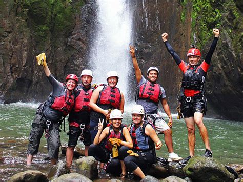 Canyoning Costa Rica Waterfall Jumping Arenal Gravity Falls