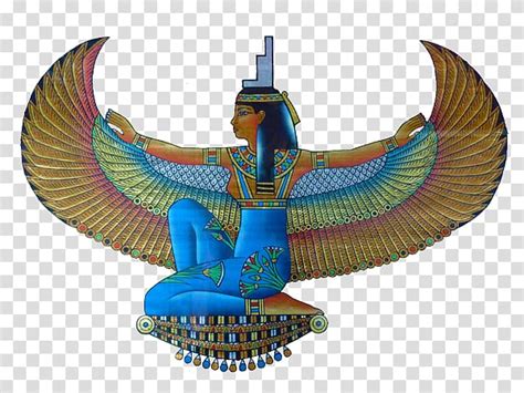 Ancient Egyptian Deities Isis Deity Egypt Transparent Background Png