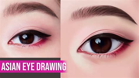 Asian Eye Drawing Illumistica Youtube