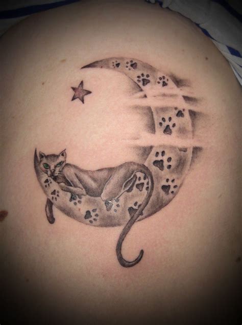 Wiccan Tattoos Moon Tattoo Black Cat Tattoos