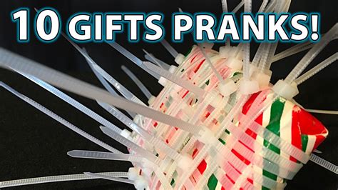 No matter how you do it, what is important is the thought of making a gift best describes your recipient. TOP 10 Holiday/Christmas Gift PRANK Ideas! | COOL PRANK VIDEOS