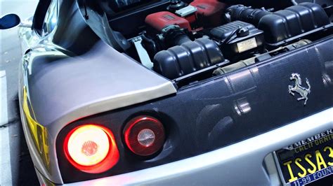 First Drive In The Ferrari 360 Modena Full Capristo Exhaust Loud Pov