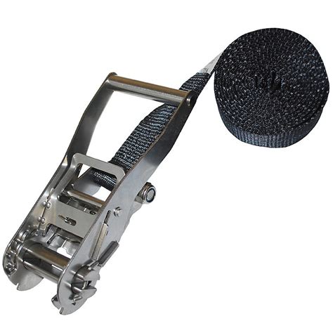 2" Heavy Duty Stainless Steel Endless Loop Ratchet Strap
