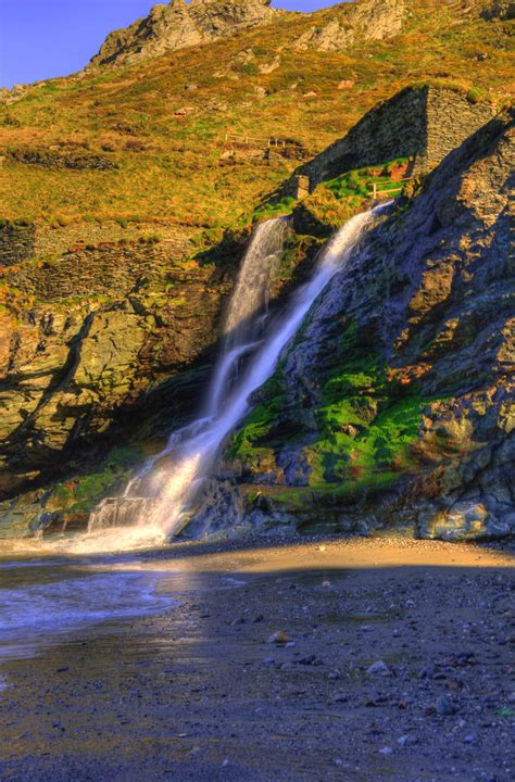 Tintagel Waterfall Tintagel Cornwall Enengland Flickr