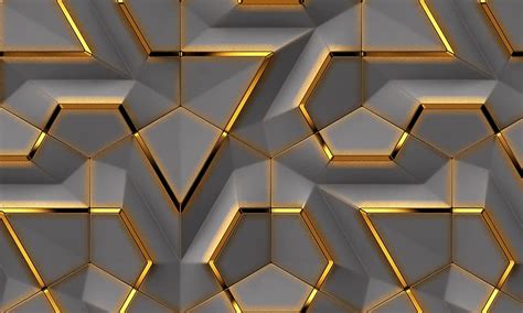 Gold Geometric Wallpapers 4k Hd Gold Geometric Backgrounds On