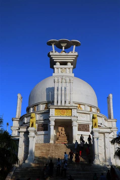 Dhauli At Odisha India Buddisht Shrine Dhabalgiri Editorial Photo