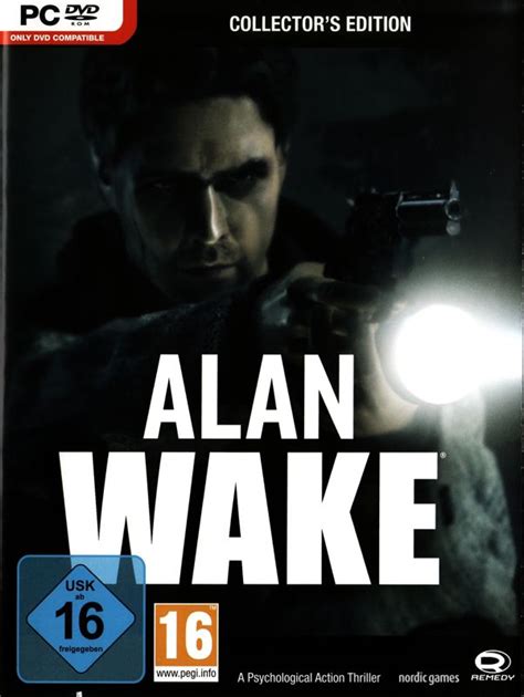 Alan Wake Collectors Edition Cover Or Packaging Material Mobygames