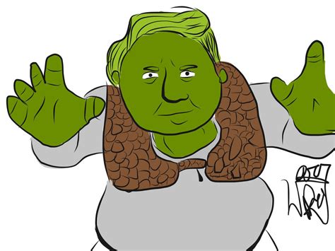 Donald Shrek By Mostlyhanddrawn On Deviantart