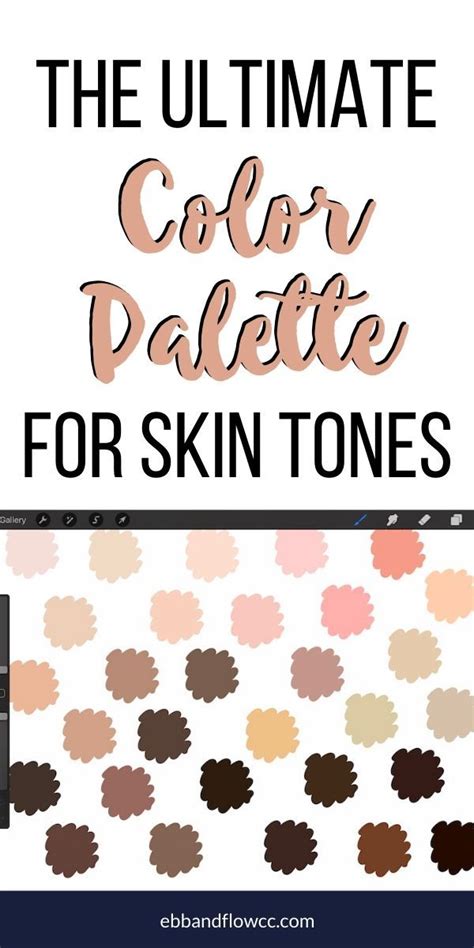 Graphic design, digital illustration, typography, web design Download a free skin color palette for Procreate. This ...