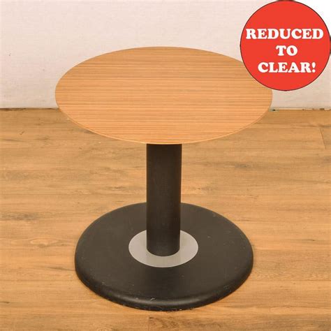 If you need a folding table that can fit. Walnut 600D Low Round Office Table (RT31)