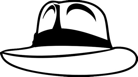 Hat Fedora Elegant Free Vector Graphic On Pixabay