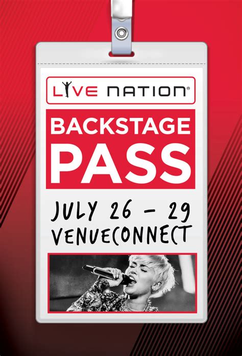 International Association Of Venue Managers New Live Nation Backstage
