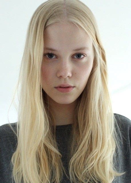 Amalie Schmidt Nordic Blonde Blonde Hair Pale Skin Beautiful Freckles