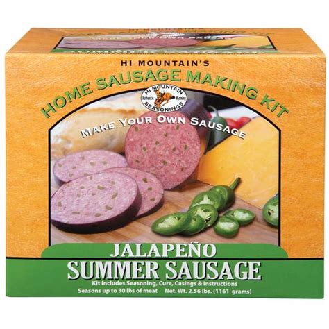 Hi Mountain Seasonings Jalapeno Summer Sausage Kit 00031 Blains