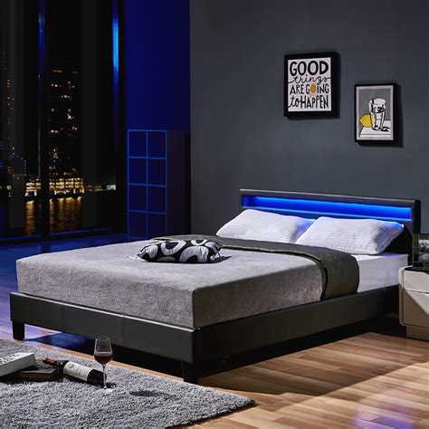 Teak air bed | bett by ethnicraft. LED Bett Astro 120 x 200 - Alle Varianten