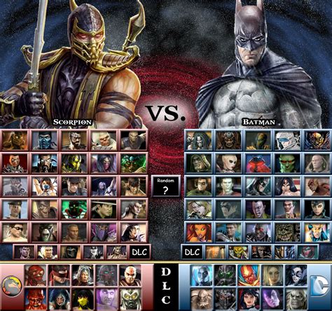 My Mortal Kombat Vs Dc Universe Roster By Genius Spirit On Deviantart