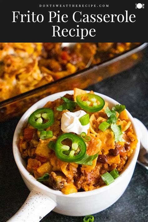 Frito Pie Casserole Is A Quick And Easy Dish To Prepare That Wont