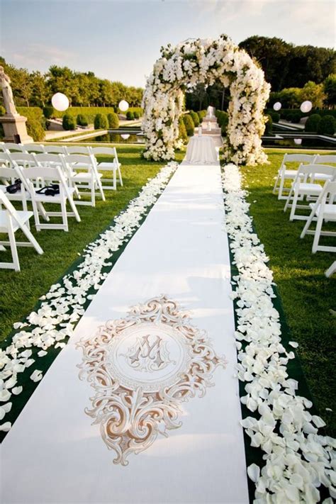 Walkway With Images Wedding Ceremony Decorations Wedding Aisle