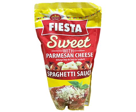 Fiesta Sweet With Parmesan Cheese Spaghetti Sauce Kg