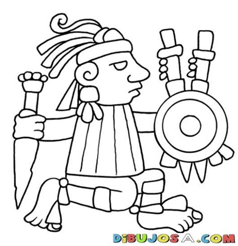 21dediciembredel2012 Dibujo De Figura De Geroglifico Maya Para Pintar Y