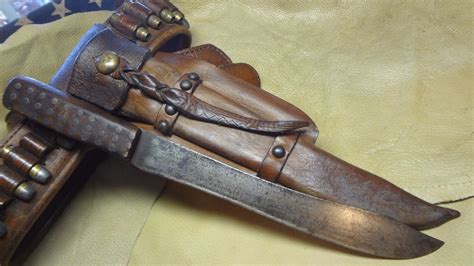 Vintage Mountain Man Trade Knife, Bowie Knife, Cowboy Knife | Bowie knife, Mountain man, Vintage