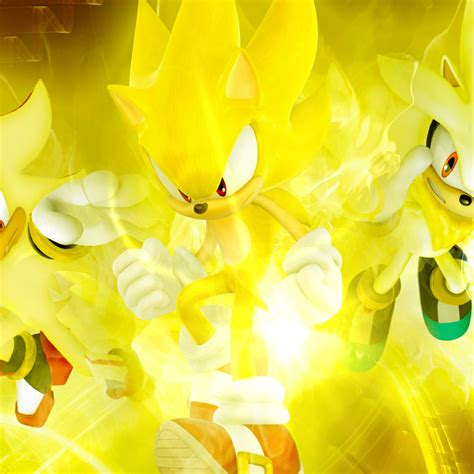 Golden Sonic Shadow And Silver 1080x1080 Download Hd Wallpaper