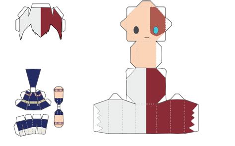 Anime Papercraft Template