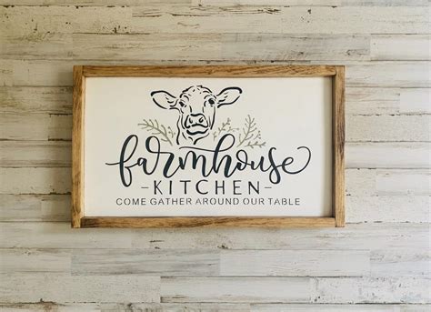 10 Farm House Kitchen Sign