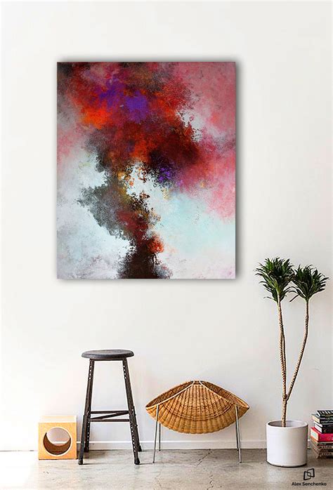 Madison park blissful abstract wall art modern home décor painting gel coat canvas with silver foil embellishment, see below, blush. Extra Large Abstract Painting. Colourful Abstract Wall Art ...
