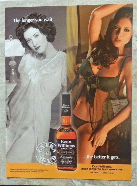 Evan Williams Whiskey Vintage Print Ad Color Illustration The Longer